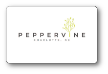 peppervine logo over white background